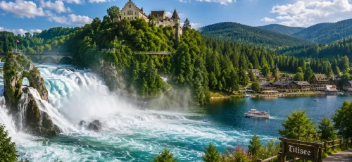 Rhine Falls, Black Forest & Titisee Day Trip